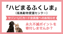 ハピまるふくしま・セゾン・ＵＣカード会員様へのお知らせ